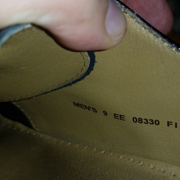 Mens Sz 9 Cole Haan Patent Leather Dress Shoes - Picture 6 of 6